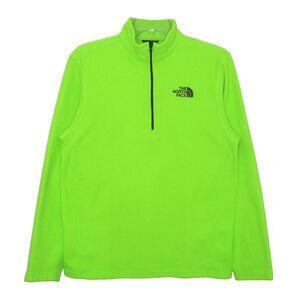 The North Face 1/4 Zip Lime Green Fleece Pullover Men/Women